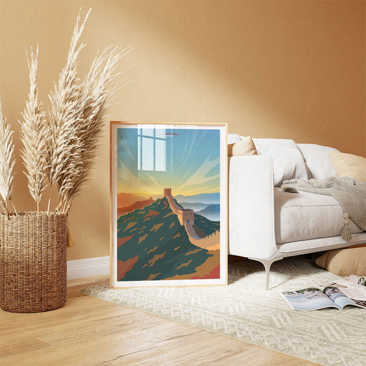 Plakat "Wielki Mur Chiński"