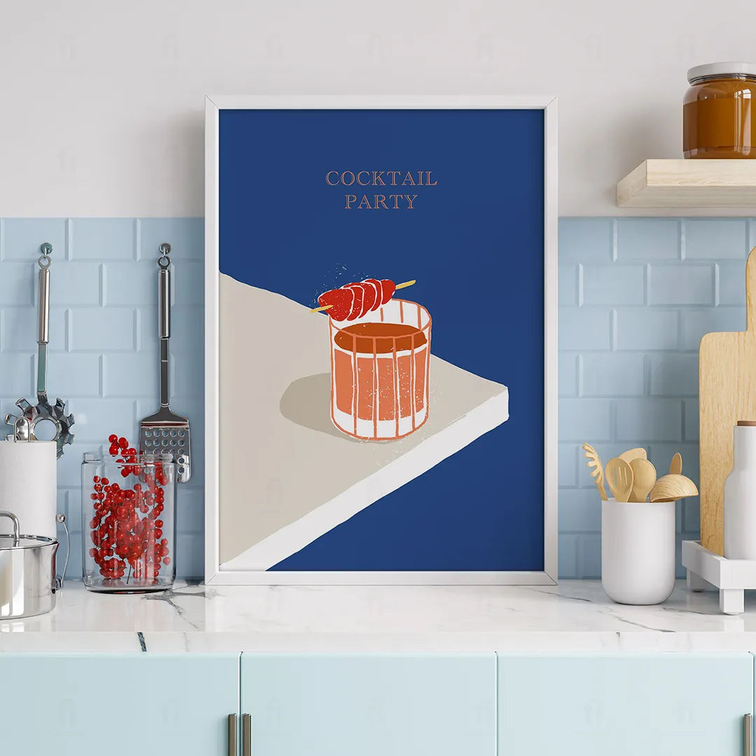 Plakat "Cocktail Party"