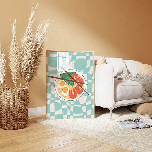 Plakat "Gorący Ramen" - Apetyczna Grafika w Stylu Azjatyckim