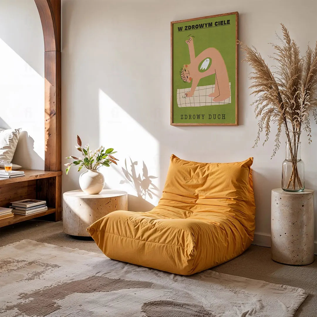 Plakat Zdrowy Duch – Joga i Wellness