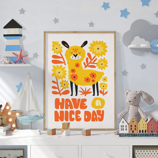Plakat "Have a Nice Day" - Kolorowa Grafika