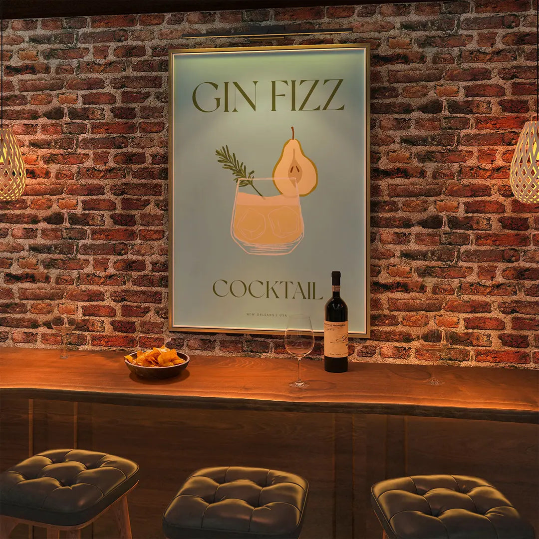 Plakat Gin Fizz