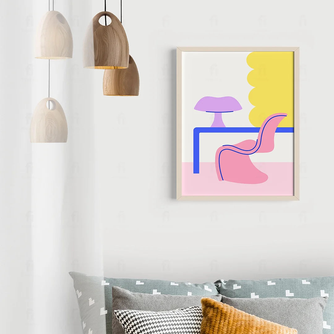 Plakat "Ikona Designu" - Grafika w Stylu Skandynawskim