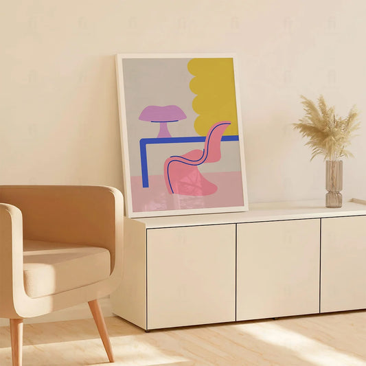 Plakat "Ikona Designu" - Grafika w Stylu Skandynawskim