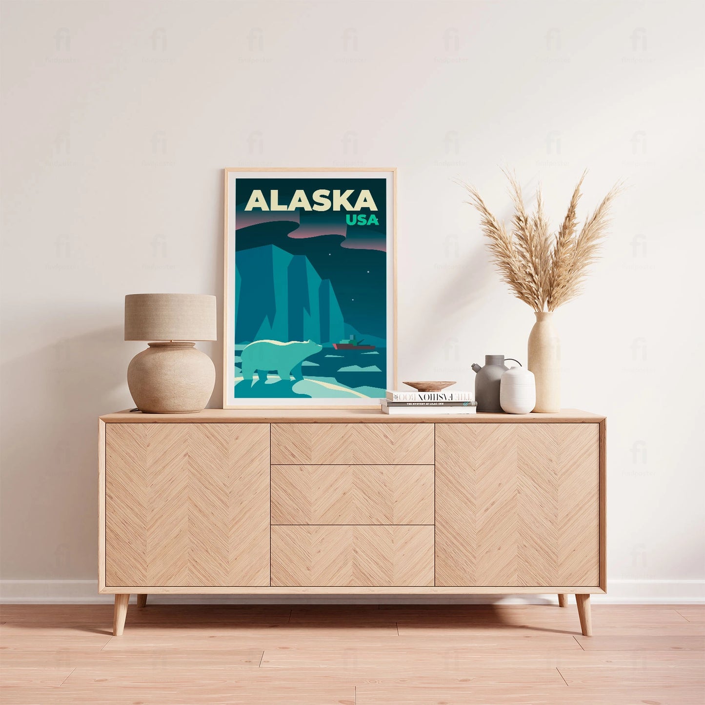 Plakat Alaska, USA