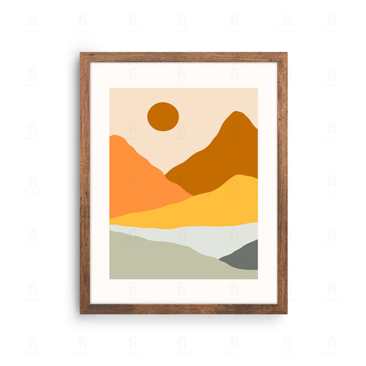 Plakat Autumn Mountains