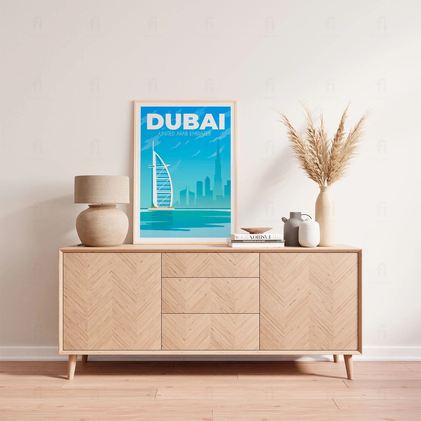 Plakat Zjednoczone Emiraty Arabskie, Dubaj