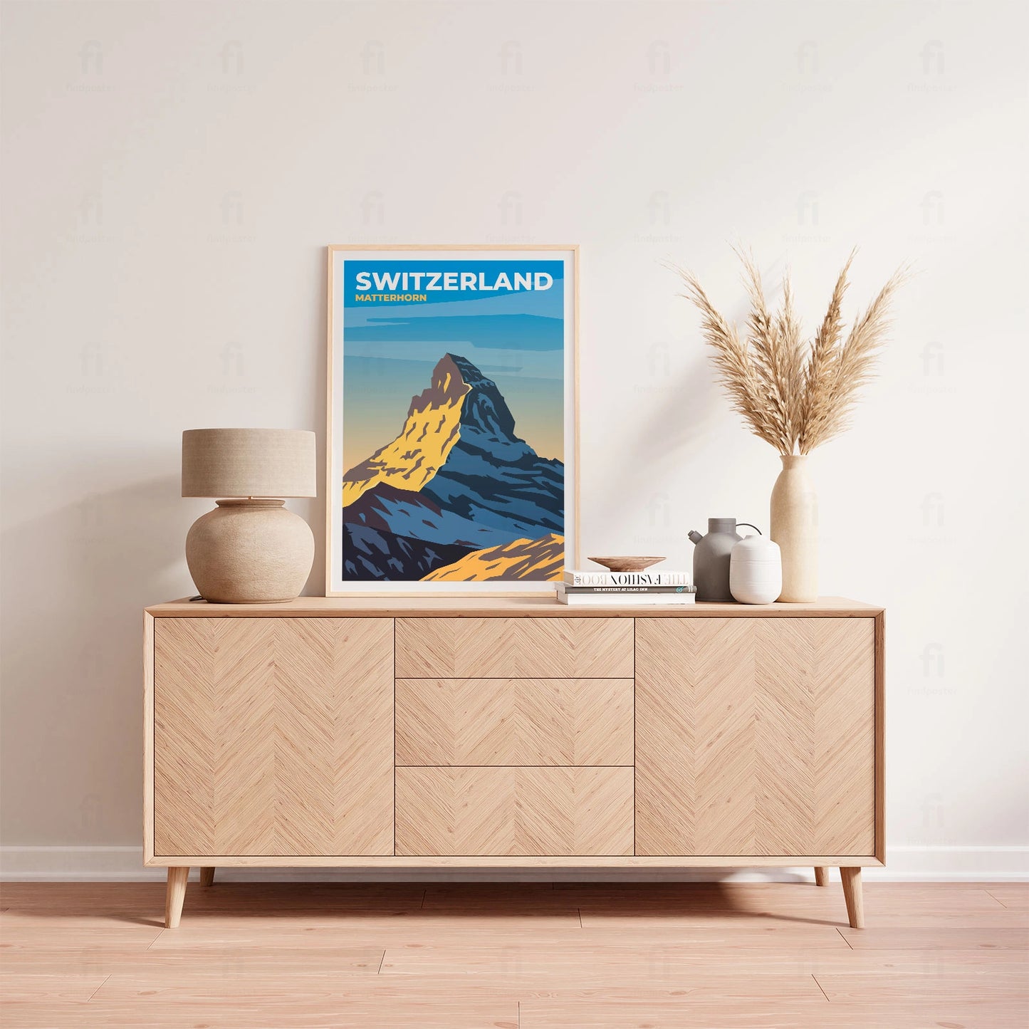 Plakat Szwajcaria, Matterhorn