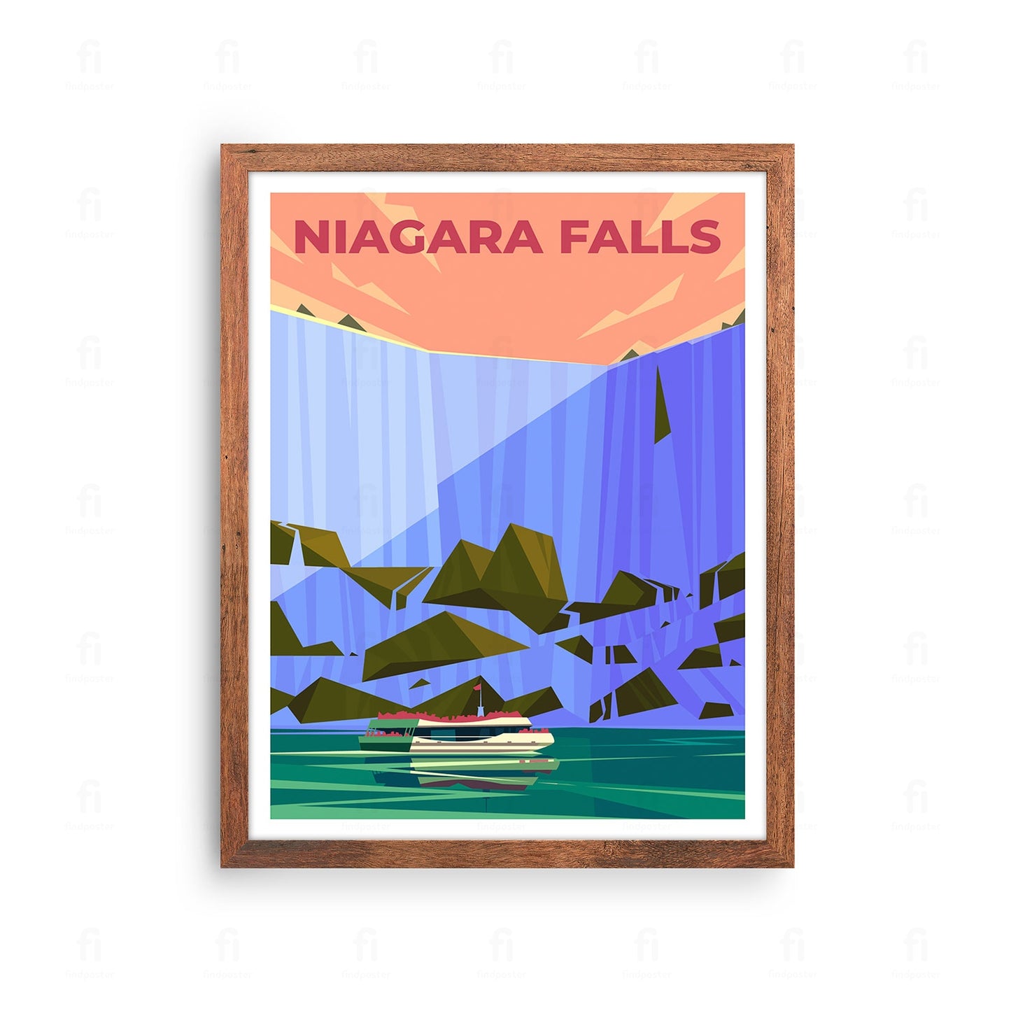 Plakat Wodospad Niagara