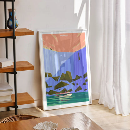 Plakat "Wodospad Niagara" - Grafika z Naturą