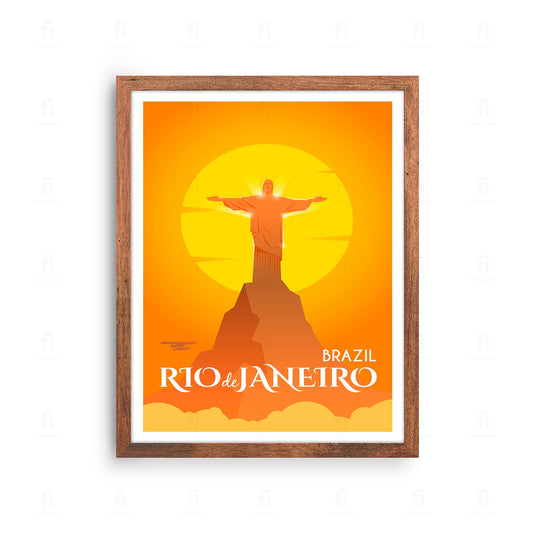 Plakat Rio de Janeiro, Brazylia