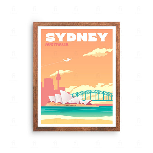 Plakat Sydney, Opera House