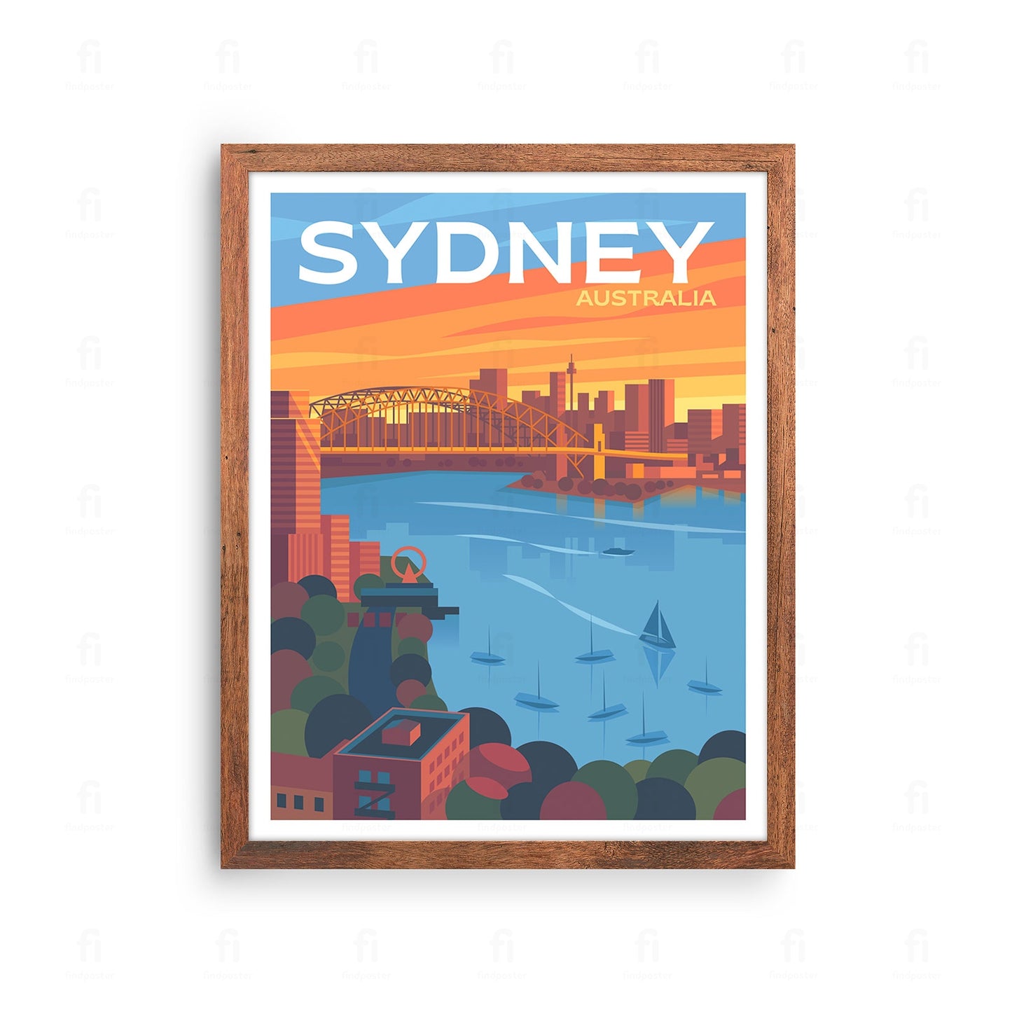 Plakat Sydney, Harbour Bridge