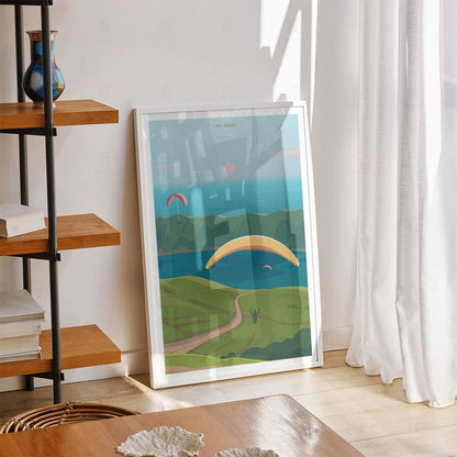 Plakat "Azory" - Grafika z Widokiem na Ocean