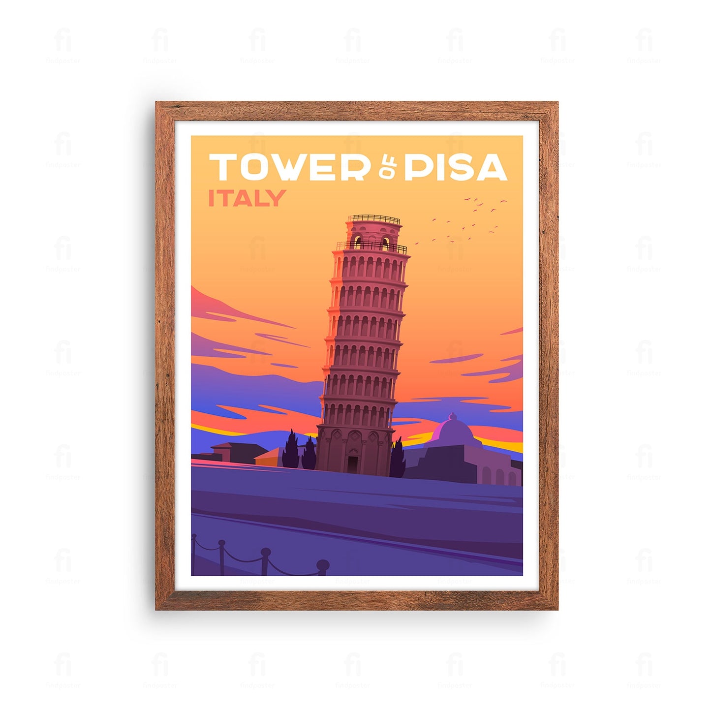 Plakat Tower of Pisa