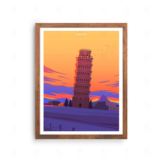 Plakat Tower of Pisa