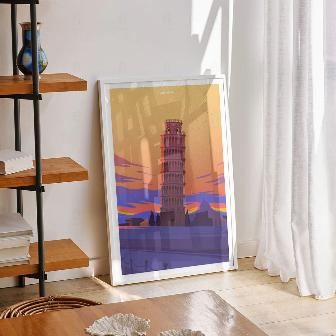 Plakat Tower of Pisa