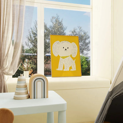 Plakat Piesek do Pokoju Dziecka – Pudlowa Radość