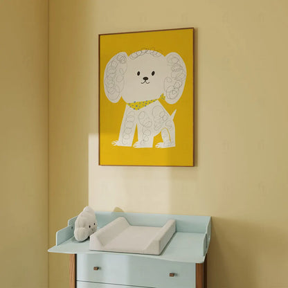 Plakat Piesek do Pokoju Dziecka – Pudlowa Radość