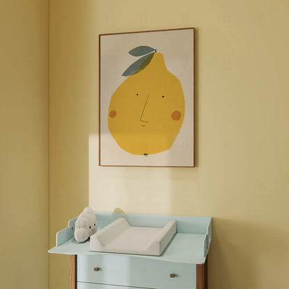 Plakat Cytryna z Twarzą – Kuchnia i Pokój Dziecka