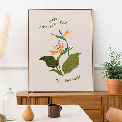 Plakat "Kolejny Dzień w Raju"