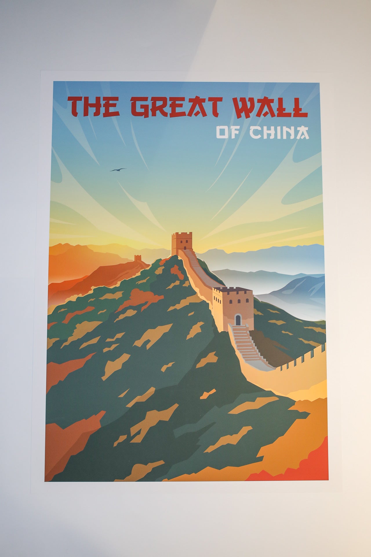 Plakat "Wielki Mur Chiński" - Outlet