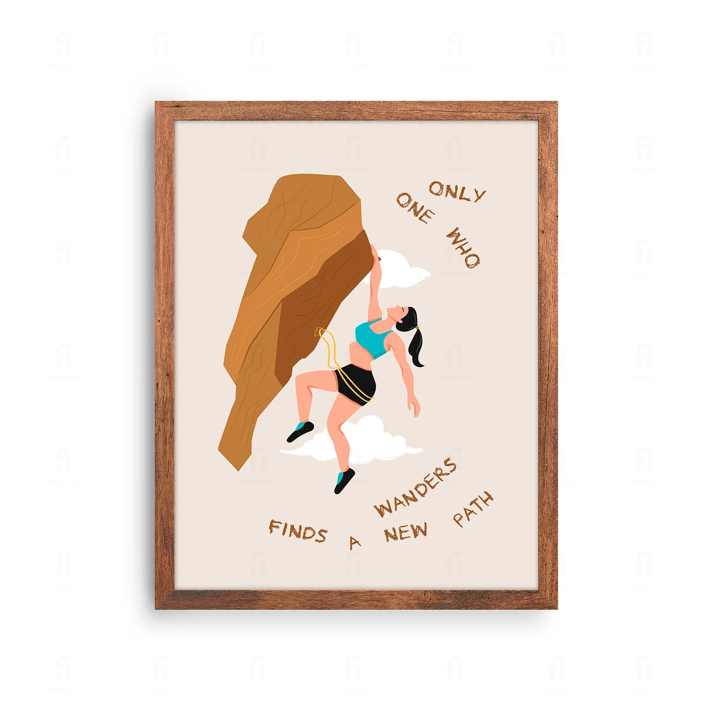 Plakat z inspirującą grafiką przedstawiającą ścieżkę i napis "Nowa Ścieżka".
