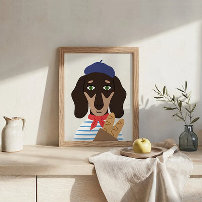 Plakat Jamniour – Francuski Piesek