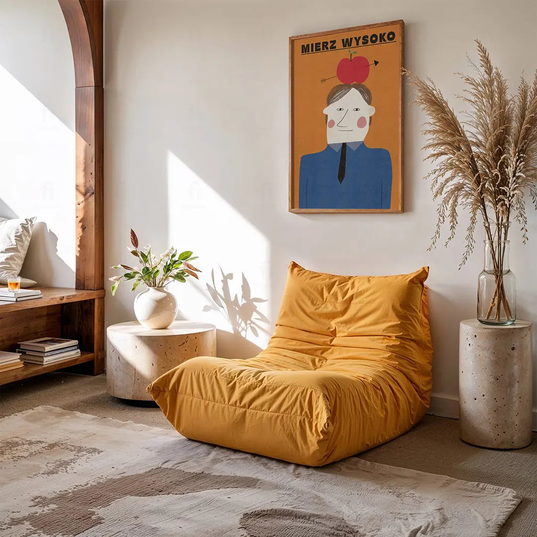 Plakat Mierz Wysoko – Motywacja do Biura