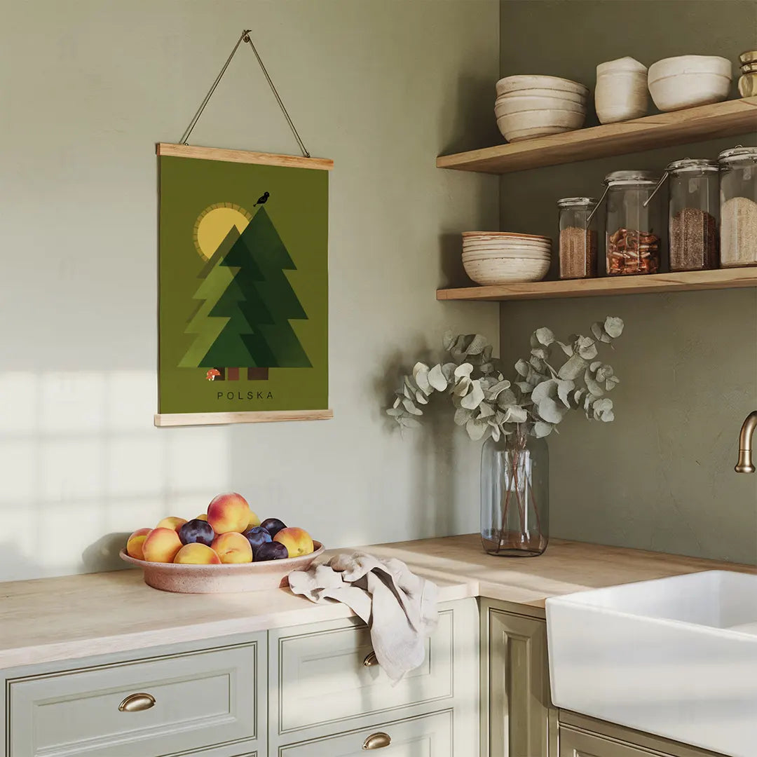 Plakat Polska – Las i Natura