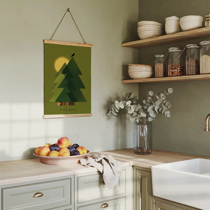 Plakat Polska – Las i Natura