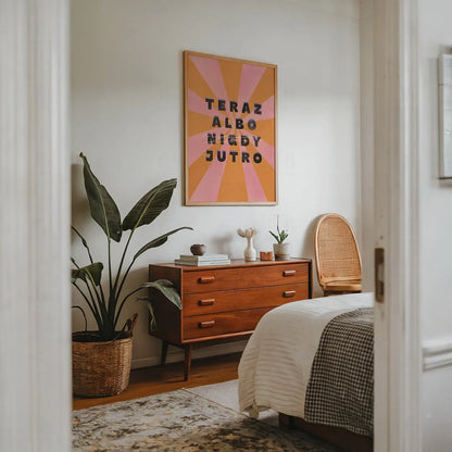Plakat Teraz Albo Nigdy Jutro