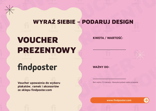 Karta podarunkowa Findposter