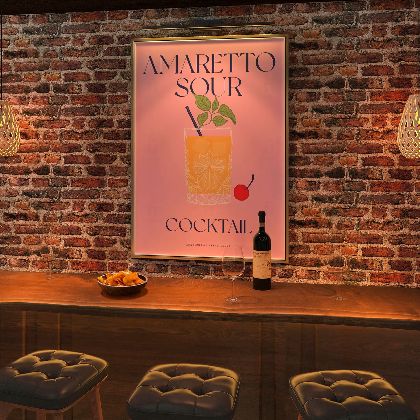 Plakat Amaretto Sour