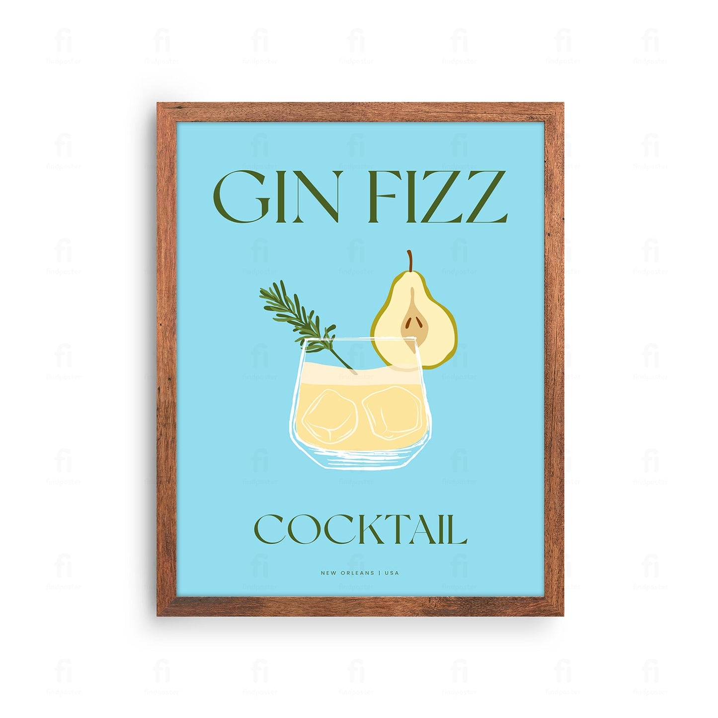 Plakat Gin Fizz