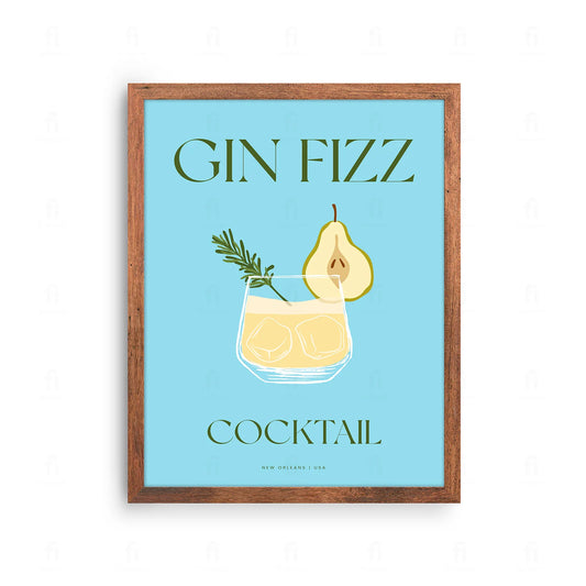 Plakat Gin Fizz