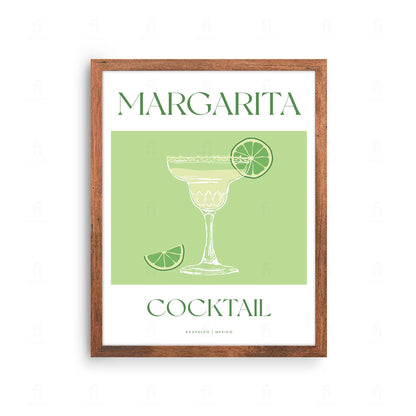 Plakat "Margarita" - Wakacyjna Grafika z Koktajlem