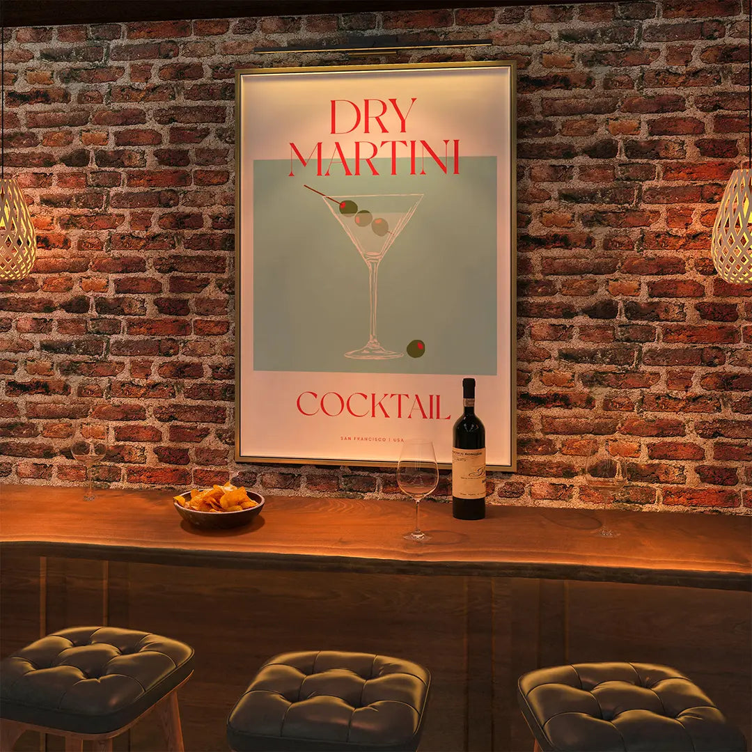 Plakat Dry Martini