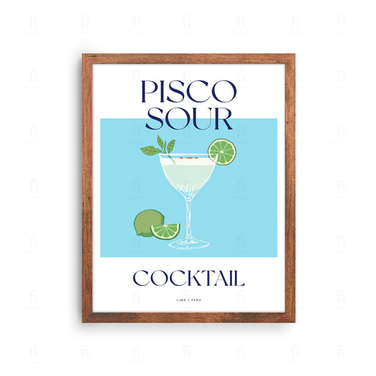 Plakat Pisco Sour