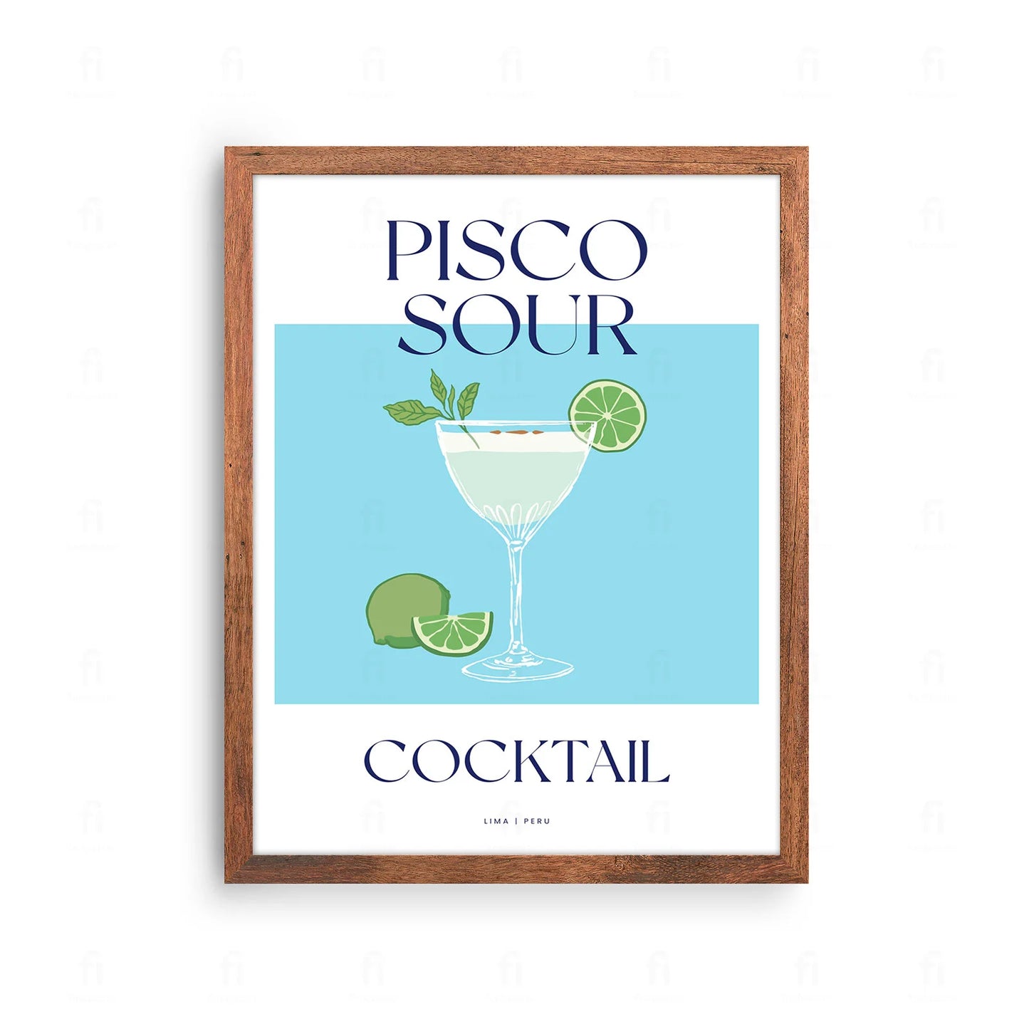 Plakat Pisco Sour