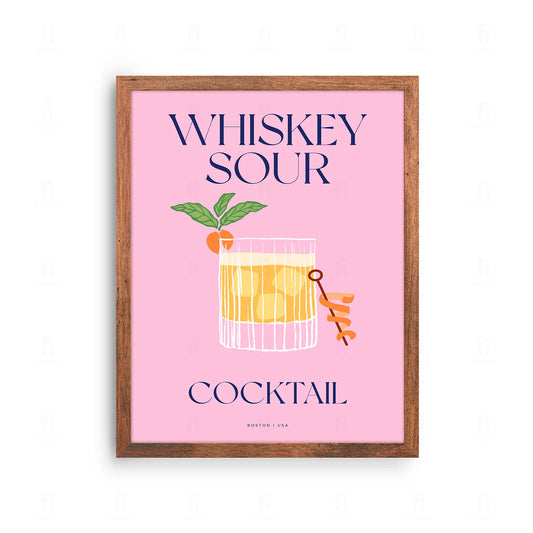 Plakat Whiskey Sour