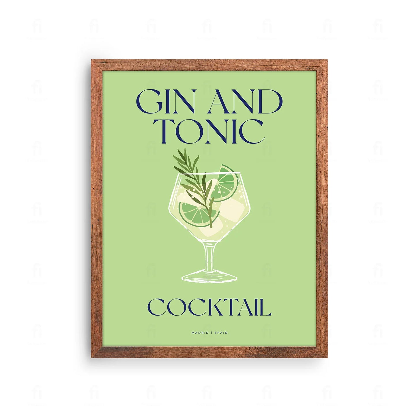 Plakat Gin and Tonic