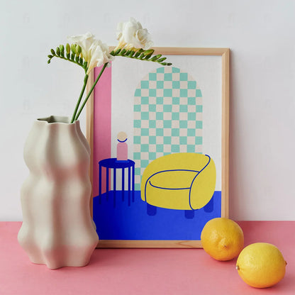 Plakat "Skandynawski Styl" - Minimalistyczna Grafika
