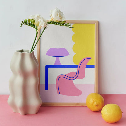 Plakat "Ikona Designu" - Grafika w Stylu Skandynawskim